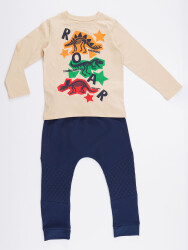 3 Dinos Boy T-shirt&Pants Set - 3