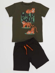 3 Tigers Boy T-shirt&Shorts Set - 3