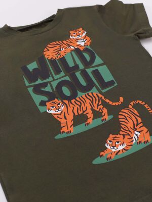 3 Tigers Boy T-shirt&Shorts Set - 5