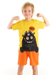 Ahoy Monster Boy T-shirt&Shorts Set - 1