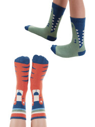 Animals Boy 2-Pack Socks Set - 1