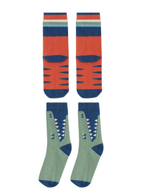 Animals Boy 2-Pack Socks Set - 4