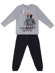 Animals Team Boy T-shirt&Pants Set - 3