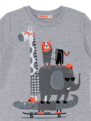 Animals Team Boy T-shirt&Pants Set - 9