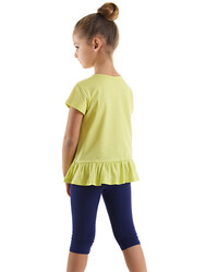Arı Sinek Kuşu Kız Çocuk T-Shirt Tayt Takım - Thumbnail