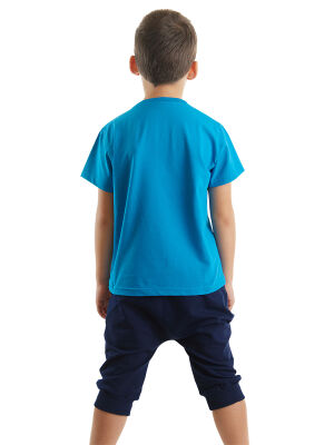 Astronaut Boy T-shirt&Capri Pants Set - 2