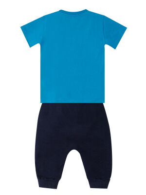 Astronaut Boy T-shirt&Capri Pants Set - 4