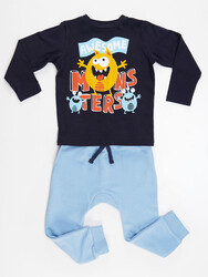 Awesome Monsters Boy T-shirt&Pants Set - 3