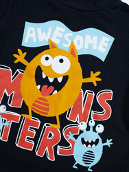 Awesome Monsters Boy T-shirt&Pants Set - 5