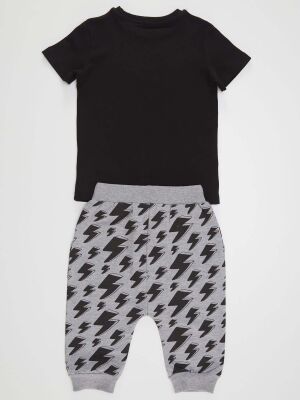 Be Brave Boy T-shirt&Harem Pants Set - 4