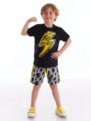 Be Brave Boy T-shirt&Shorts Set - 1