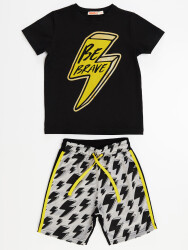 Be Brave Boy T-shirt&Shorts Set - 3