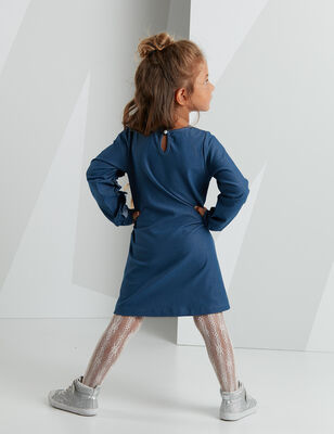 Be Unique Navy Girl Dress - 2