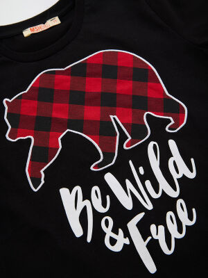 Be Wild Erkek Çocuk T-shirt Pantolon Takım - 5