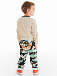 Bear Army Camo Boy Pants Set - 2