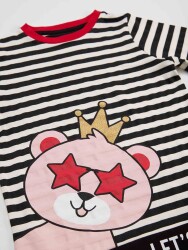 Bear Star Girl T-shirt&Leggings Set - 5