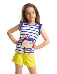 Bee Betty Gabardine Shorts Set - 1