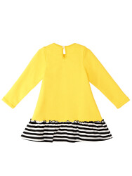 Bee Yellow Girl Dress - 3