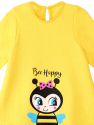 Bee Yellow Girl Dress - 4