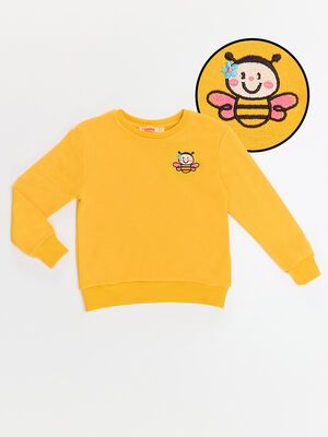 Bee Yellow Girl Sweatshirt