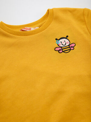 Bee Yellow Girl Sweatshirt - 5