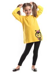 Bee Yellow Girl Tunic&Leggings Set - 1