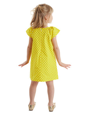 Bees Yellow Girl Dress - 2