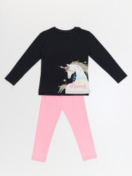 Believe Unicorn Girl Tunic&Leggings Set - 3