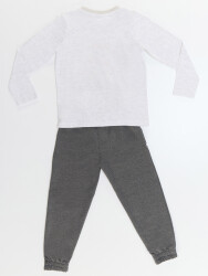 Big Digger Boy Grey T-shirt&Pants Set - 4