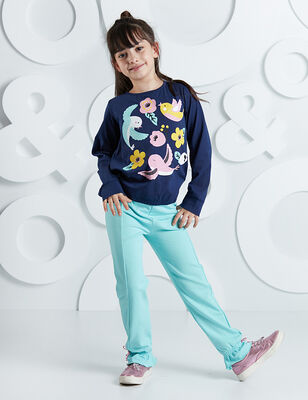 Birds Girl Pants Set - 1