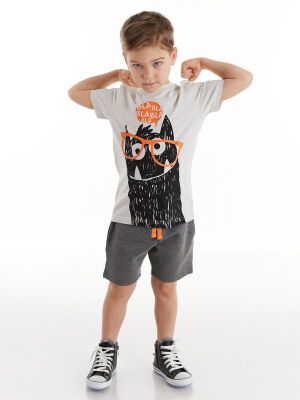 Bla Bla Monster Boy T-shirt&Shorts Set - 1