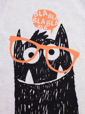 Bla Monster Erkek Çocuk T-shirt Şort Takım - 5