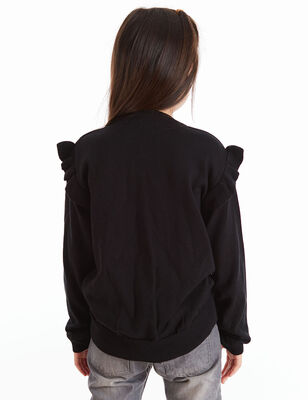 Black Girl Knitted Cardigan - 2