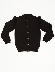 Black Girl Knitted Cardigan - 3