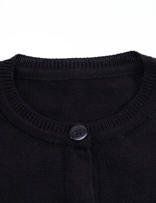 Black Girl Knitted Cardigan - 5