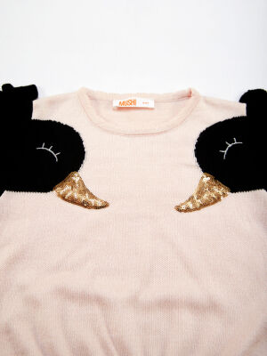 Black Swans Girl Knit Pullover - 5