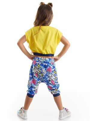 Blink Girl T-shirt&Harem Pants Set