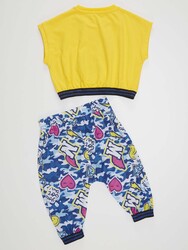 Blink Girl T-shirt&Harem Pants Set - Thumbnail