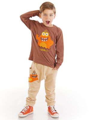 Boo Boy T-shirt&Harem Pants Set - 1