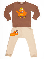 Boo Boy T-shirt&Harem Pants Set - 3