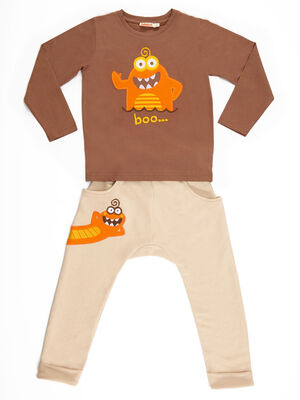 Boo Boy T-shirt&Harem Pants Set - 3