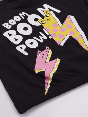 Boom Girl Crop-top&Shorts Set