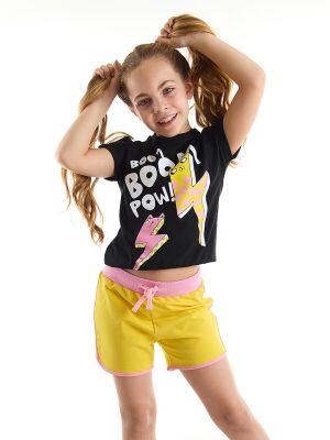 Boom Girl Crop-top&Shorts Set - 1