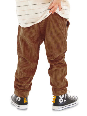 Boy Velvet Mustard Pants - 2