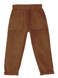 Boy Velvet Mustard Pants - 3