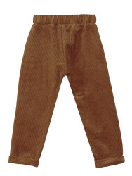 Boy Velvet Mustard Pants - 4