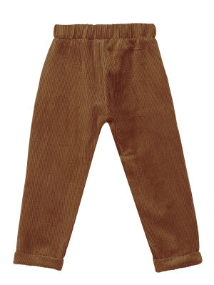 Boy Velvet Mustard Pants - 4