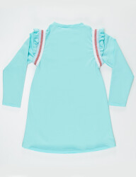 Bubble Gum Mint Girl Dress - 3