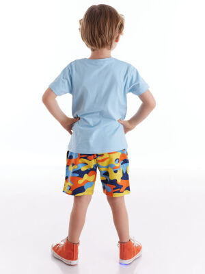 Bulldozer Boy Shorts Set - 2