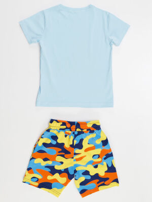 Bulldozer Boy Shorts Set - 4